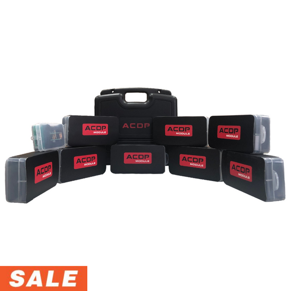 Acdp Full Locksmith Package - 9 Modules + Add Ons Programming Device
