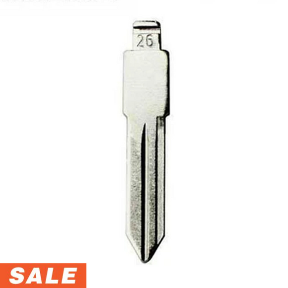GM 37 39 40 41 #26 Flip Blade For Xhorse KEYDIY Remotes | Aftermarket Key Blade