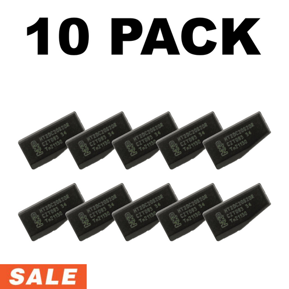 Nxp Pcf7936 Chip 46 For Nissan / Honda Hyundai Kia Gm - 10 Pack