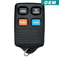 Ford Lincoln Mercury OEM 1993-2000 4 Button Keyless Entry Remote GQ43VT4T