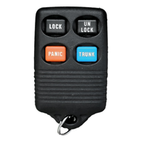 Ford Lincoln Mercury OEM 1993-2000 4 Button Keyless Entry Remote GQ43VT4T