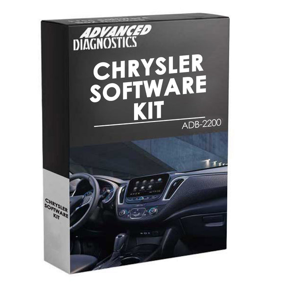 Advanced Diagnostics Smart Pro Software - ADB2200 CHRYSLER SOFTWARE KIT (D752013AD)