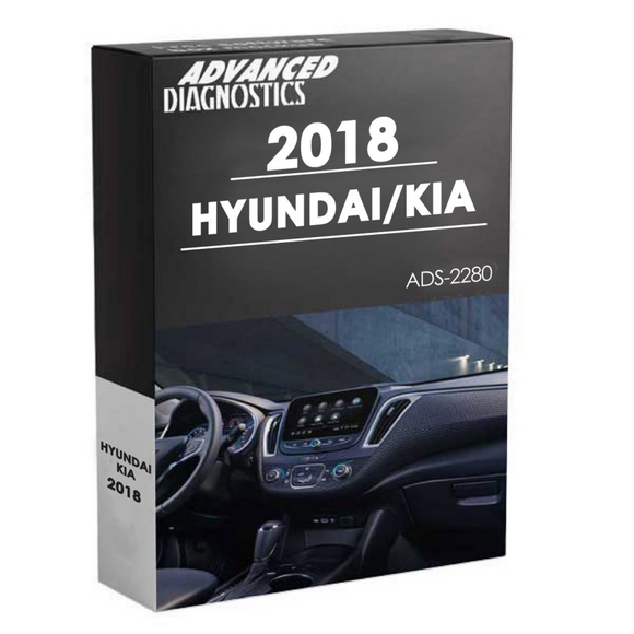 Advanced Diagnostics Smart Pro Software ADS2280 HYUNDAI/KIA 2018 (D753493AD) Software