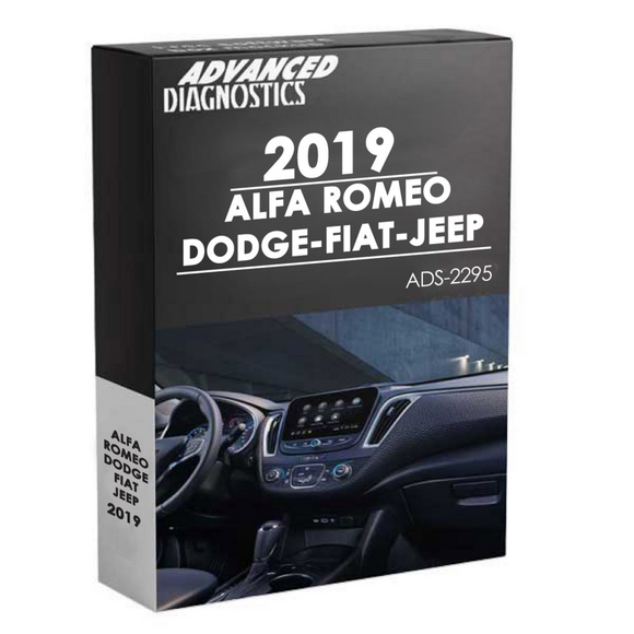 Advanced Diagnostics Smart Pro Software ADS2295 ALFA ROMEO DODGE FIAT JEEP 2019 (D754548AD) Software