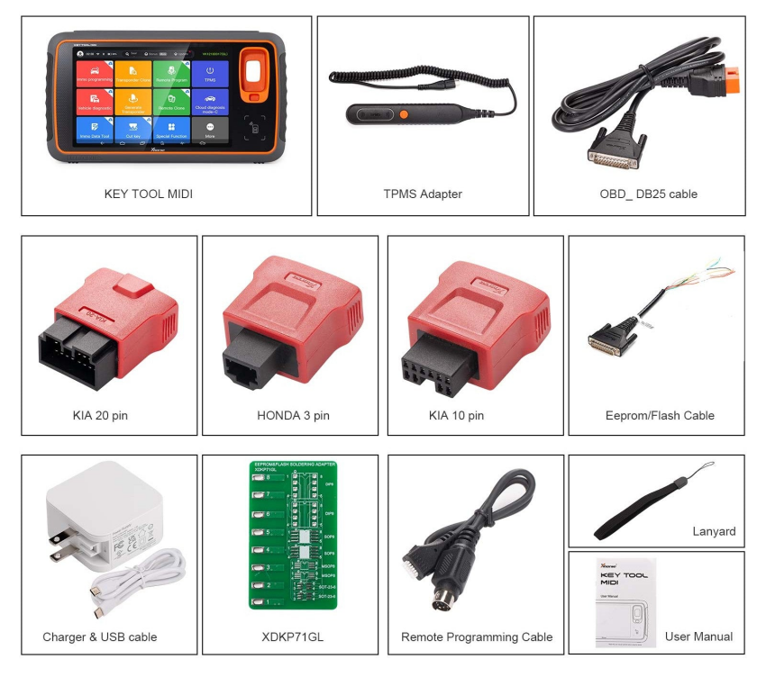 Xhorse VVDI Key Tool MIDI - Basic Version