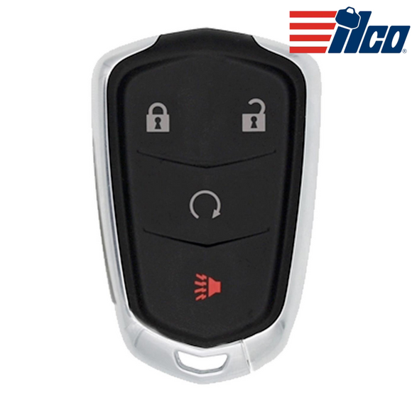Ilco Look-Alike Cadillac XT4 4 Button Remote 2019-2020 PRX-CAD-4B2 Remote key