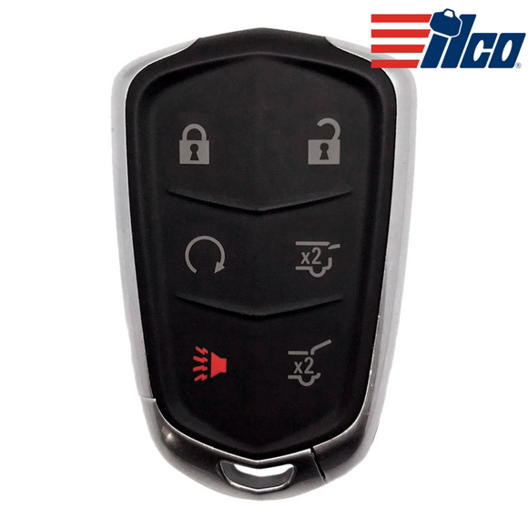 Ilco Look-Alike Cadillac Escalade 6 Button Remote 2017-2020 PRX-CAD-6B1 Remote key