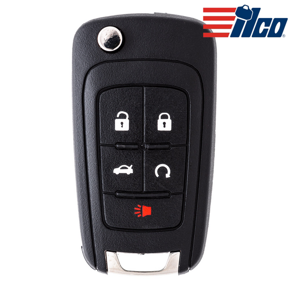 Ilco Look-Alike GM 5 Button Remote PRX-GM-5B1 Remote key