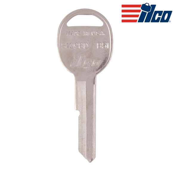 Ilco S1098D-B51 Gm Blank Key