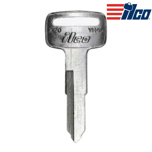 Ilco Yamaha X120 YH46 (YM57 T X120) Blank Key Metal Key