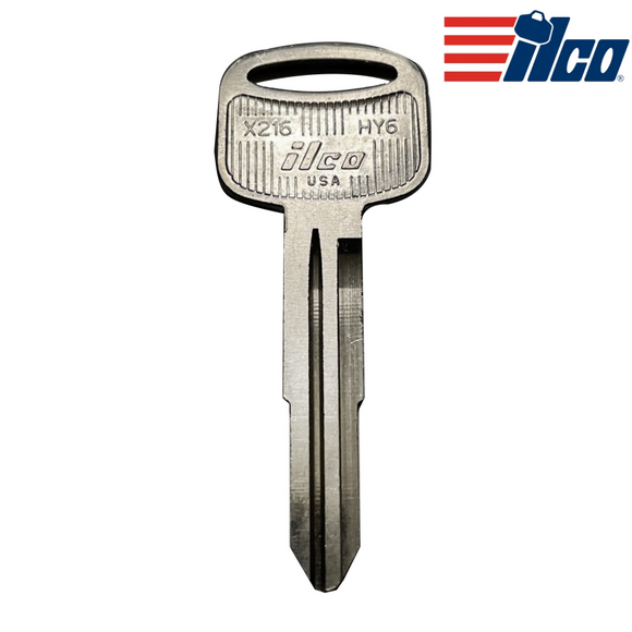 Ilco Hyundai Elantra X216 HY6 Blank Key Metal Key