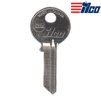 Ilco 62HA Bentley Blank Key (10 Pack) Metal Key