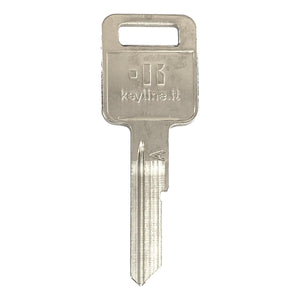Keyline Gm Single Sided 6 Cut Ignition (A) B48 Metal Key