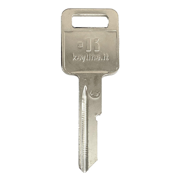 Keyline Gm Single Sided 6 Cut Ignition (C) B50 Metal Key