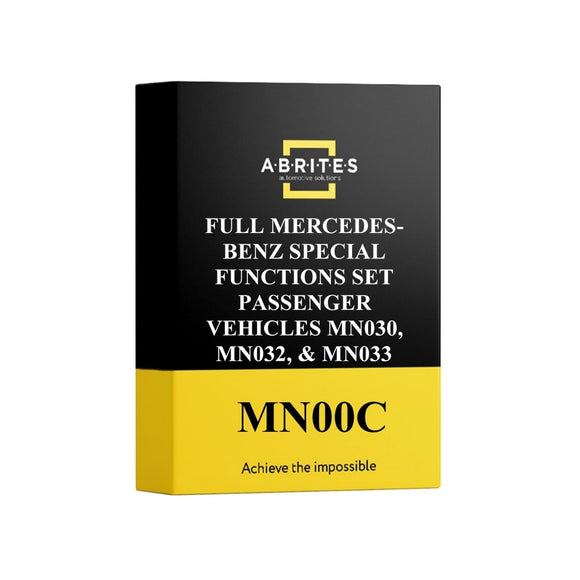 Full Mercedes-Benz Special Functions Set Passenger Vehicles Mn030 Mn032 & Mn033 Subscription