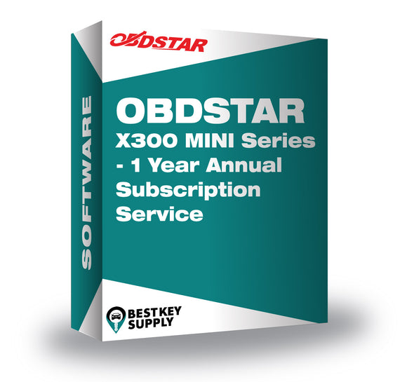 OBDSTAR X300 MINI Series- 1 Year Annual Subscription Service
