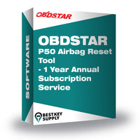 OBDSTAR P50 Airbag Reset Tool Full Version - 1 Year Annual Subscription Service