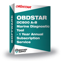OBDSTAR DC800 A+B Marine Diagnostic Tool - 1 Year Annual Subscription Service