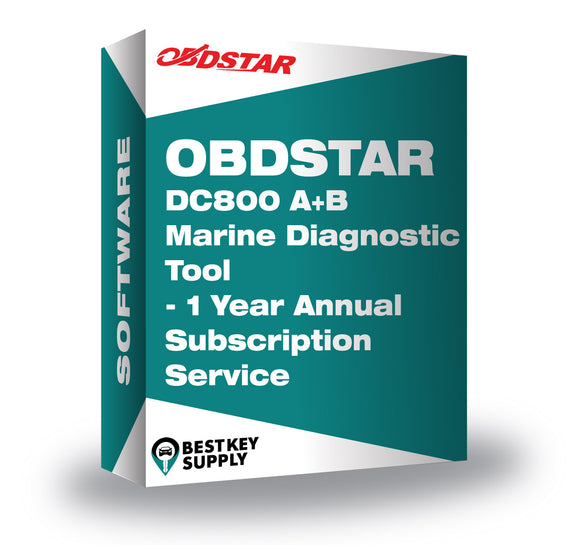 OBDSTAR DC800 A+B Marine Diagnostic Tool - 1 Year Annual Subscription Service