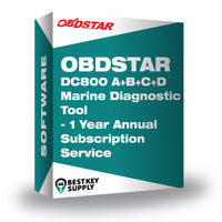 OBDSTAR DC800 A+B+C+D Marine Diagnostic Tool - 1 Year Annual Subscription Service