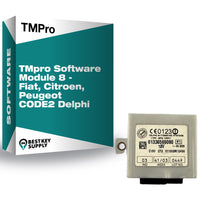 TMpro Software Module 8 - Fiat, Citroen, Peugeot CODE2 Delphi