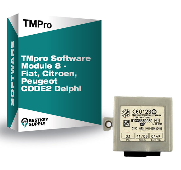 TMpro Software Module 8 - Fiat, Citroen, Peugeot CODE2 Delphi