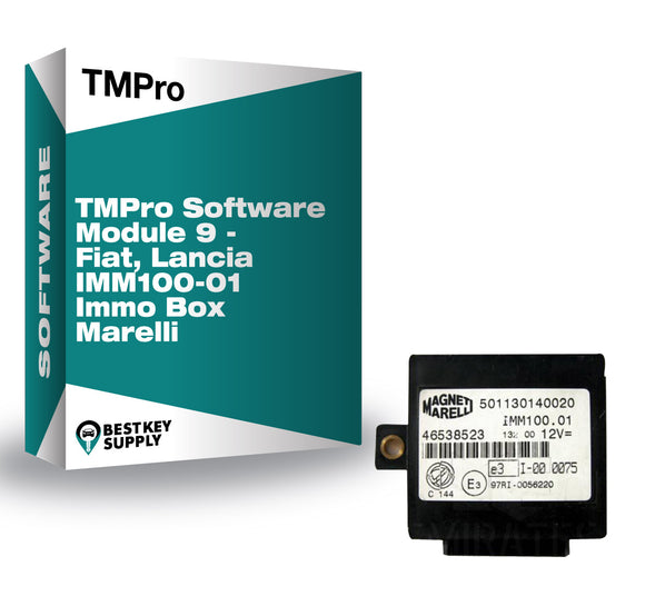 TMPro Software Module 9 - Fiat, Lancia IMM100-01 Immo Box Marelli