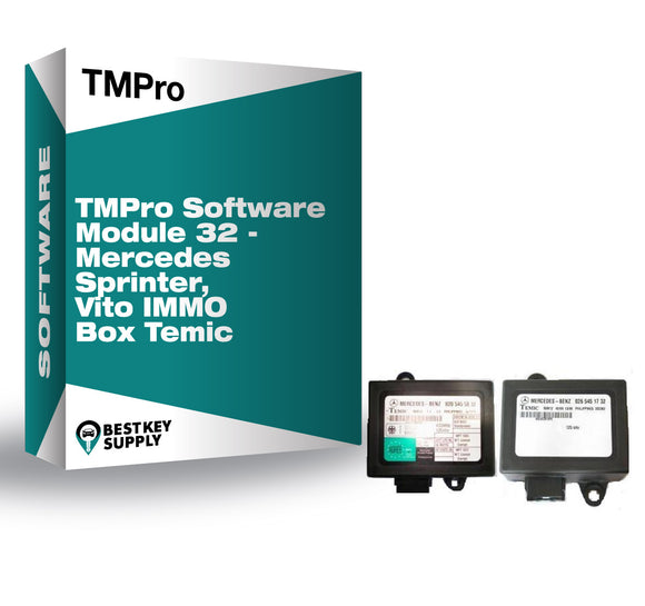 TMPro Software Module 32 - Mercedes Sprinter, Vito IMMO Box Temic