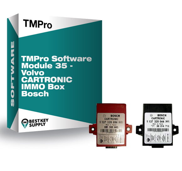TMPro Software Module 35 - Volvo CARTRONIC IMMO Box Bosch