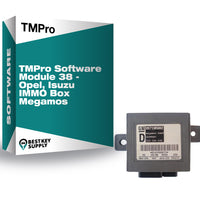 TMPro Software Module 38 - Opel, Isuzu IMMO Box Megamos