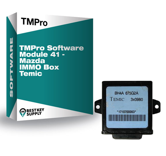 TMPro Software Module 41 - Mazda IMMO Box Temic