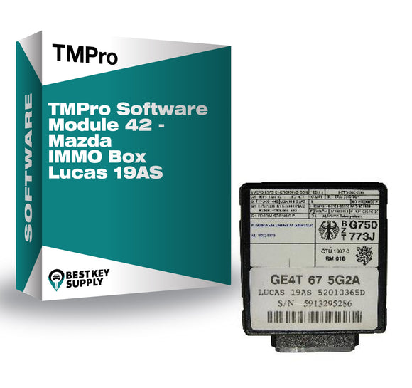 TMPro Software Module 42 - Mazda IMMO Box Lucas 19AS