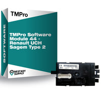 TMPro Software Module 44 - Renault UCH Sagem Type 2