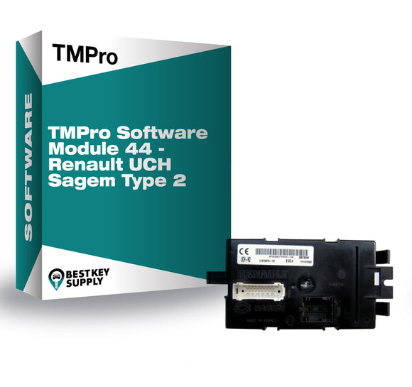 TMPro Software Module 44 - Renault UCH Sagem Type 2