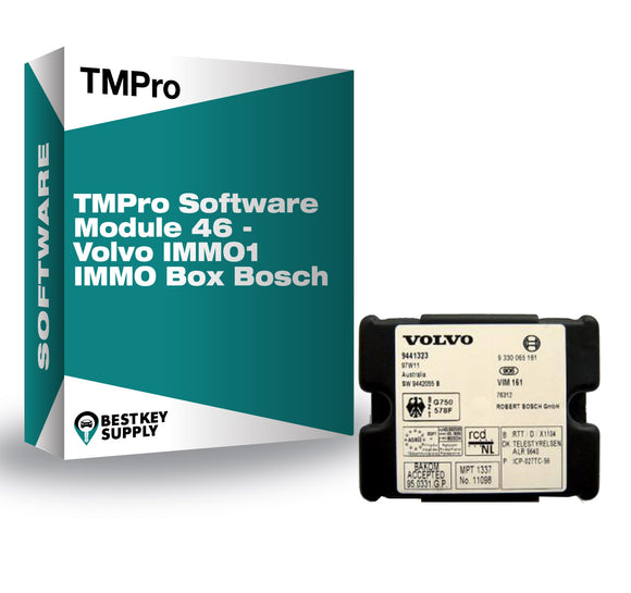 TMPro Software Module 46 - Volvo IMMO1 IMMO Box Bosch
