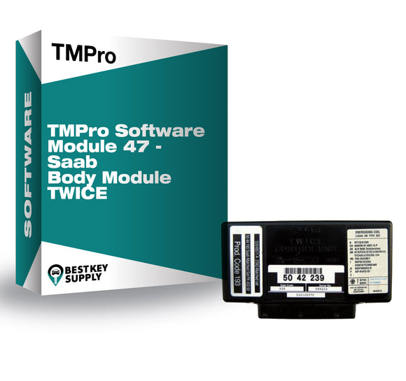 TMPro Software Module 47 - Saab Body Module TWICE