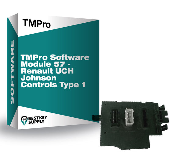 TMPro Software Module 57 - Renault UCH Johnson Controls Type 1