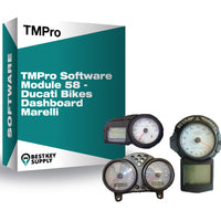 TMPro Software Module 58 - Ducati Bikes Dashboard Marelli