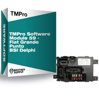 TMPro Software Module 59 - Fiat Grande Punto BSI Delphi