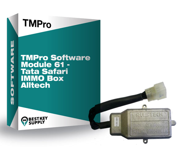 TMPro Software Module 61 - Tata Safari IMMO Box Alltech