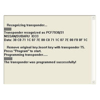 TMPro Software Module 62 - Key Copier For ID11, ID12, ID13, ID33 Fixed Keys Onto T5 Transponder