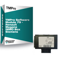 TMPro Software Module 79 - Renault Megane IMMO Box Siemens