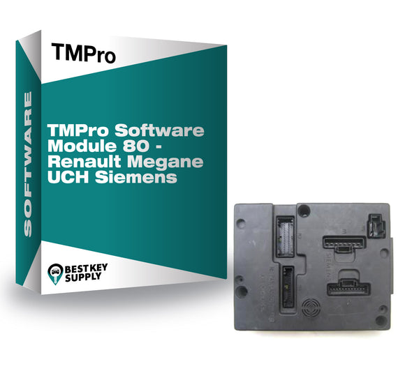 TMPro Software Module 80 - Renault Megane UCH Siemens