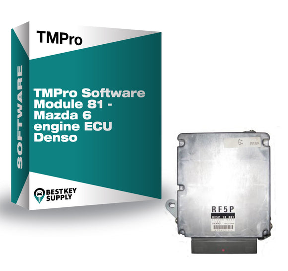 TMPro Software Module 81 - Mazda 6 engine ECU Denso