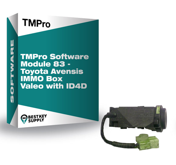 TMPro Software Module 83 - Toyota Avensis IMMO Box Valeo with ID4D