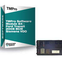 TMPro Software Module 84 - Ford Transit 2008 BCM Siemens VDO