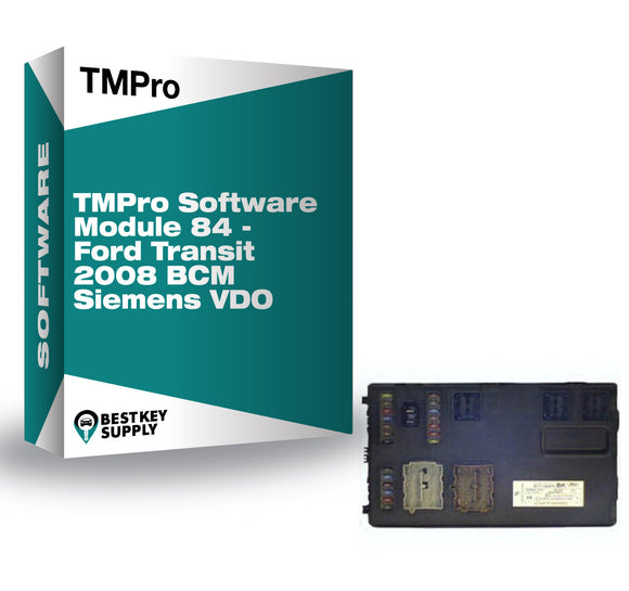 TMPro Software Module 84 - Ford Transit 2008 BCM Siemens VDO