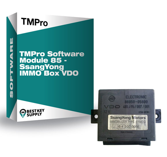 TMPro Software Module 85 - SsangYong IMMO Box VDO