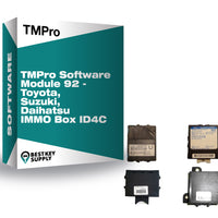 TMPro Software Module 92 - Toyota, Suzuki, Daihatsu IMMO Box ID4C