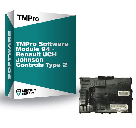 TMPro Software Module 94 - Renault UCH Johnson Controls Type 2